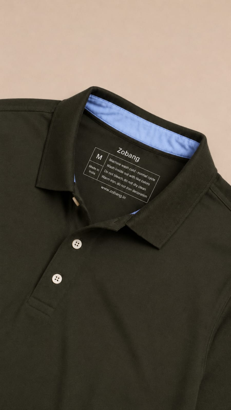 Mens Tshirt Polo Neck with Full sleeves