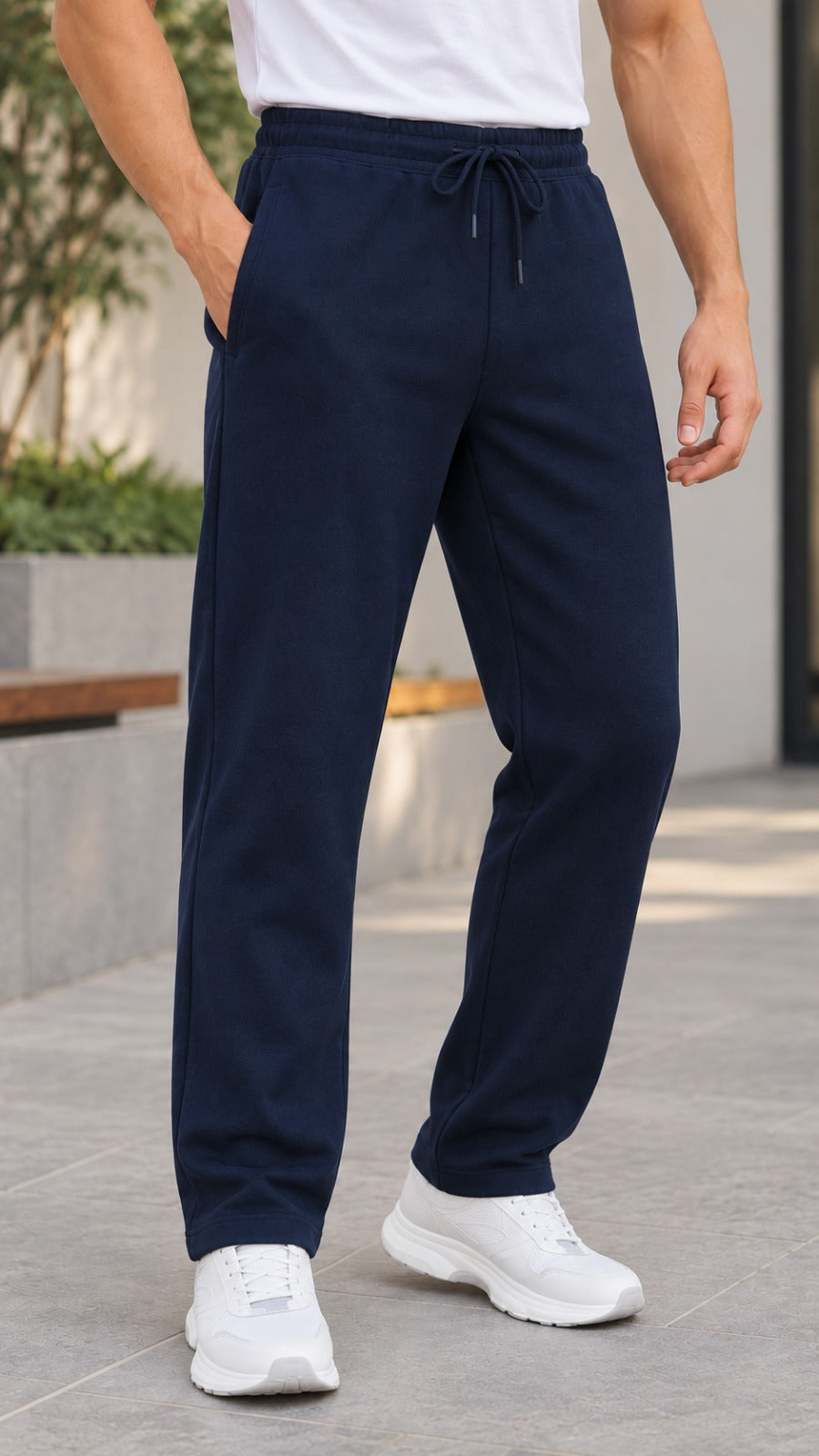Mens Track Pants - Navy