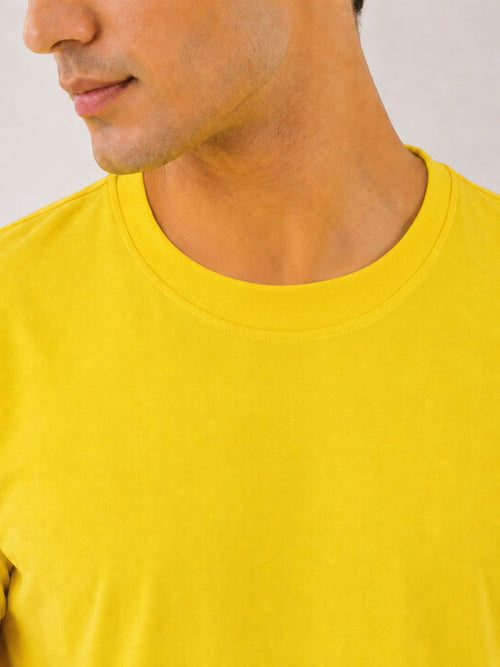 Mens Tshirt Crew Neck with half sleeves