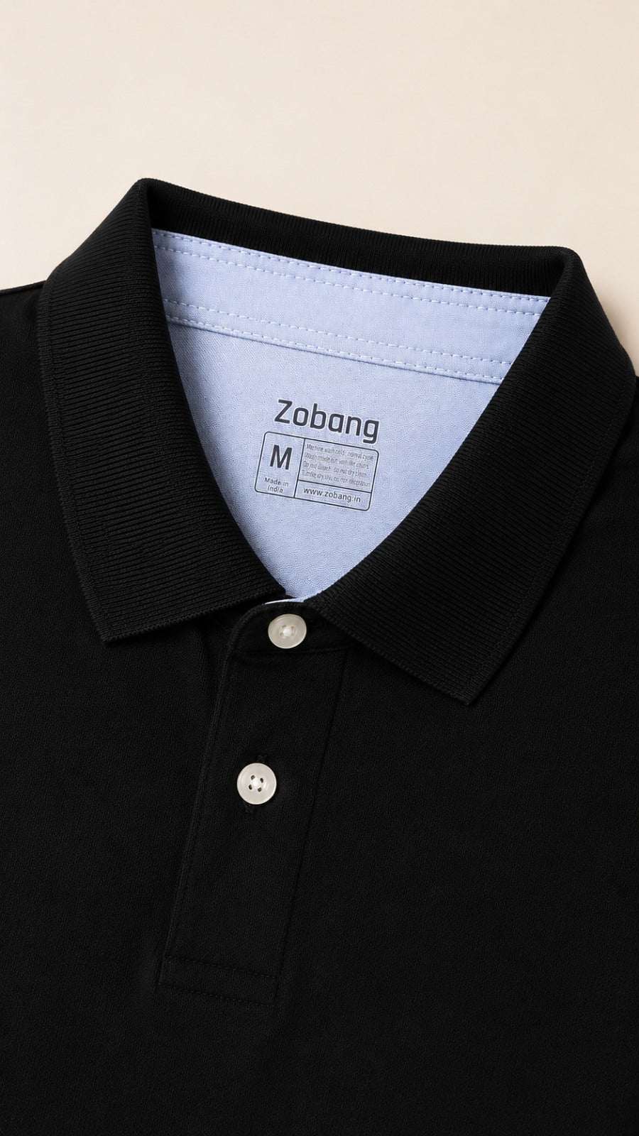 Mens Tshirt Polo Neck with half sleeves