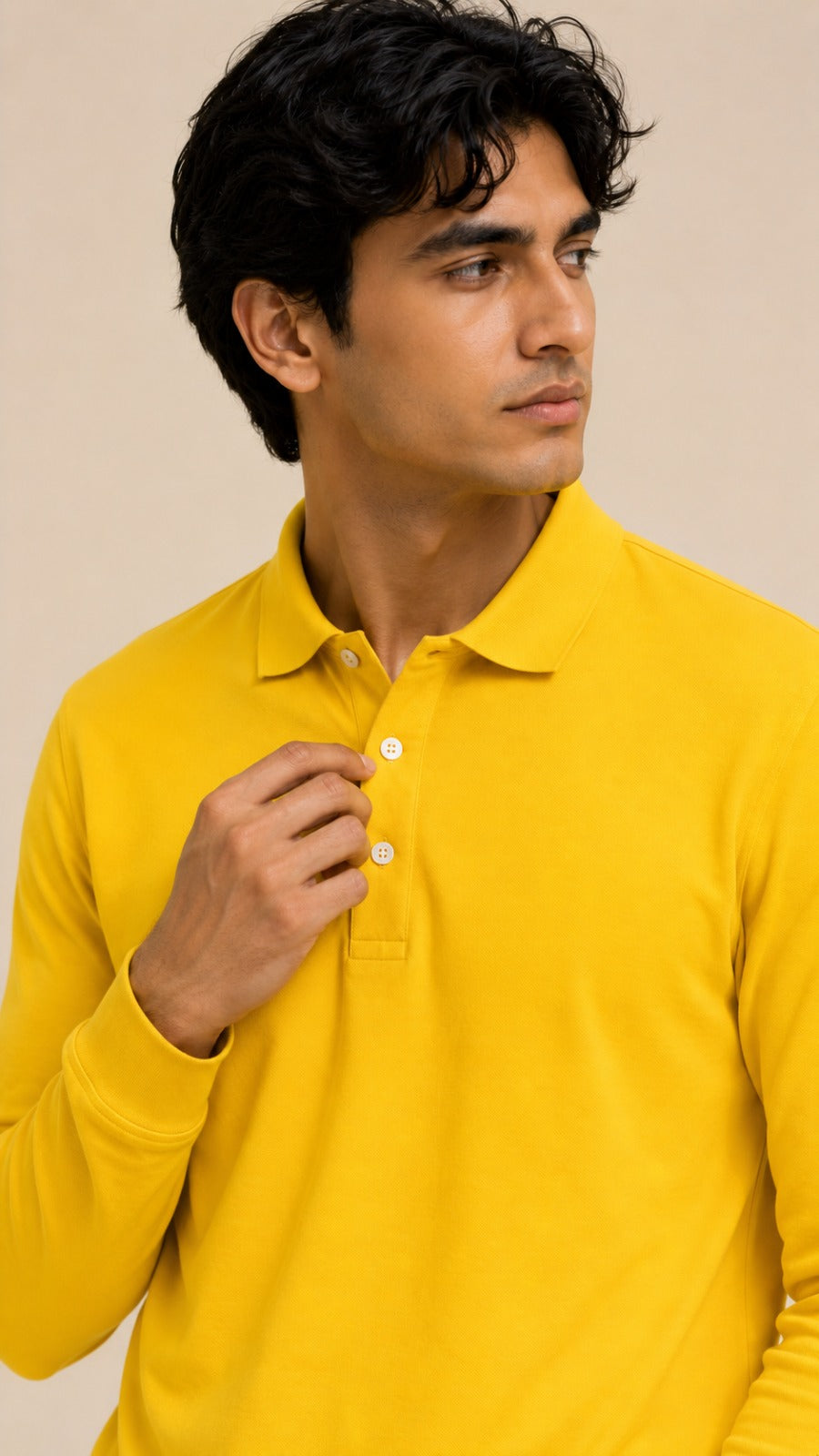 Mens Tshirt Polo Neck with Full sleeves
