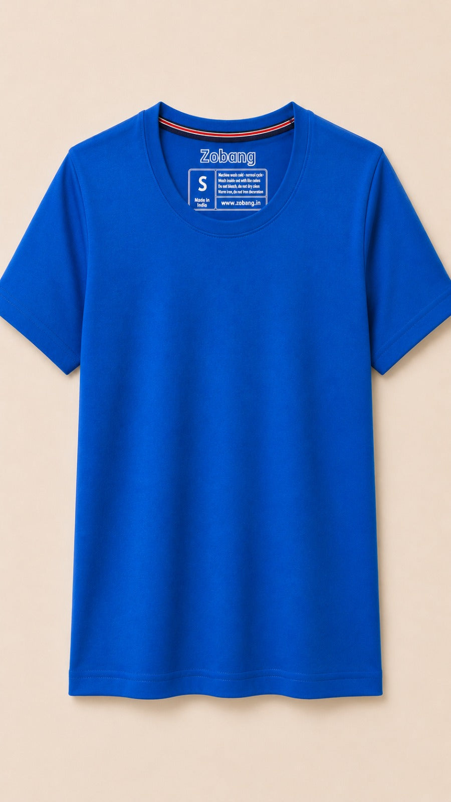 Womens Tshirt Crew Neck with Half sleeves