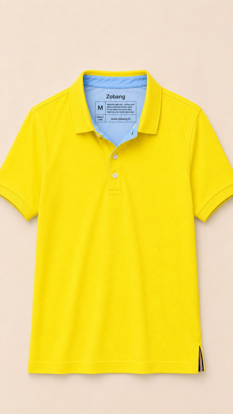 Mens Tshirt Polo Neck with half sleeves