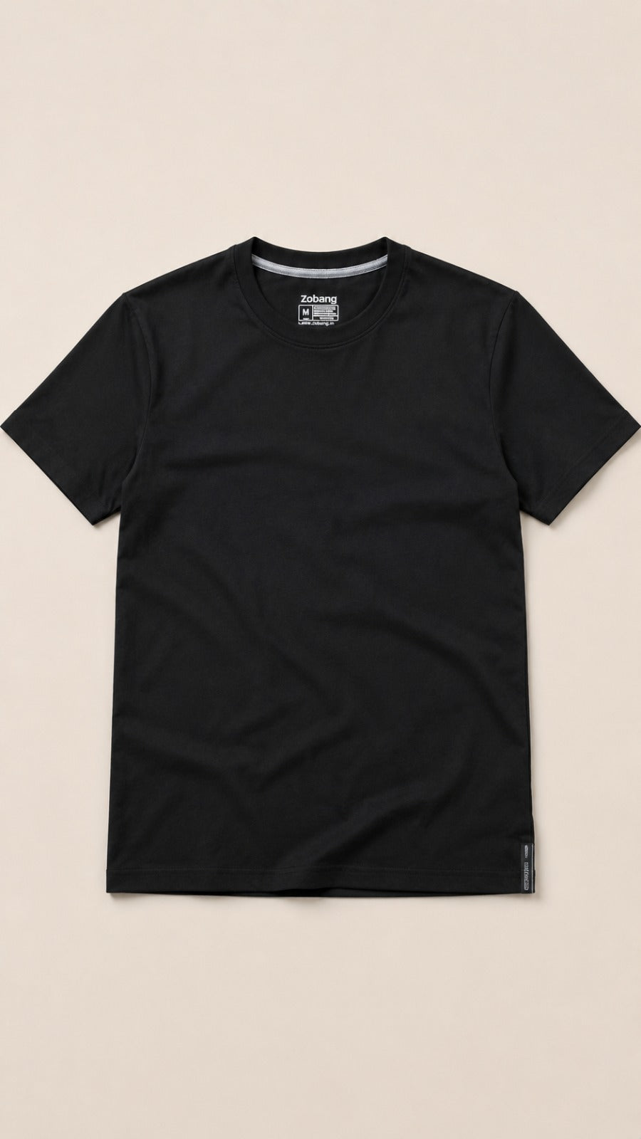 Mens Tshirt Crew Neck with half sleeves
