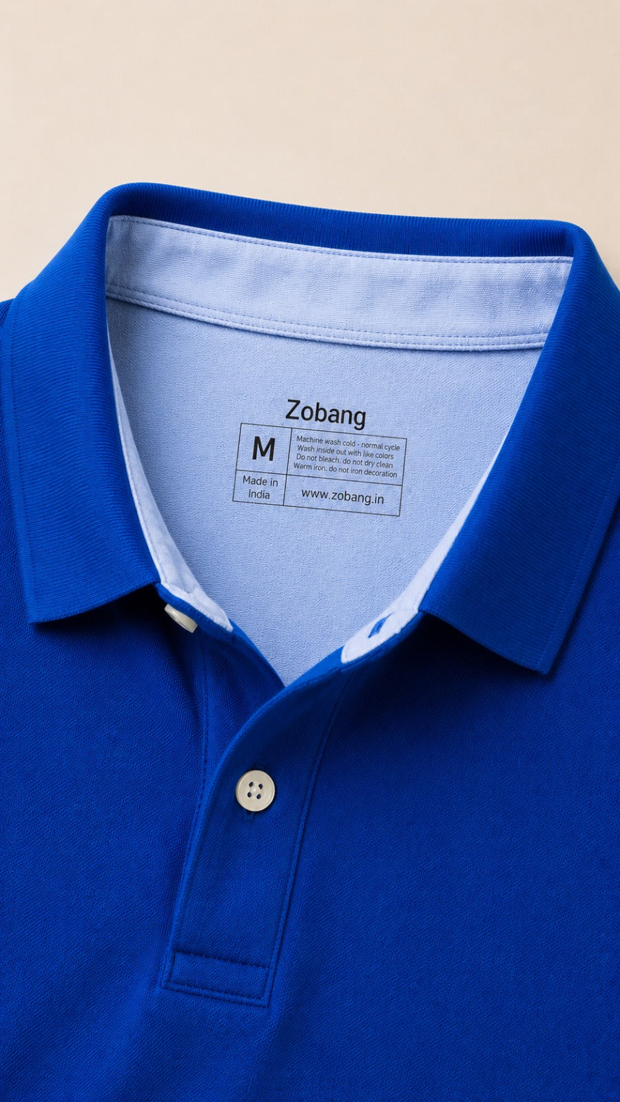 Mens Tshirt Polo Neck with half sleeves