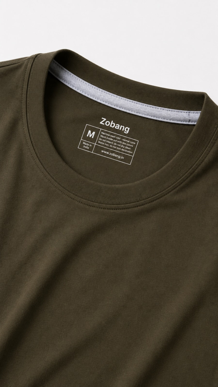 Mens Tshirt Crew Neck with half sleeves