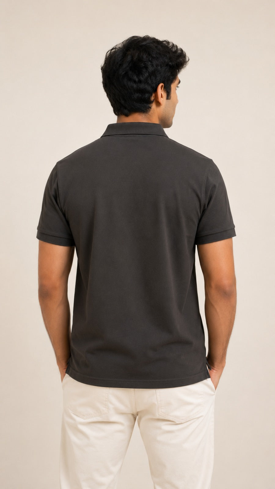 Mens Tshirt Polo Neck with half sleeves