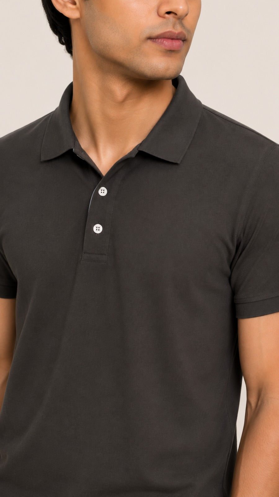 Mens Tshirt Polo Neck with half sleeves