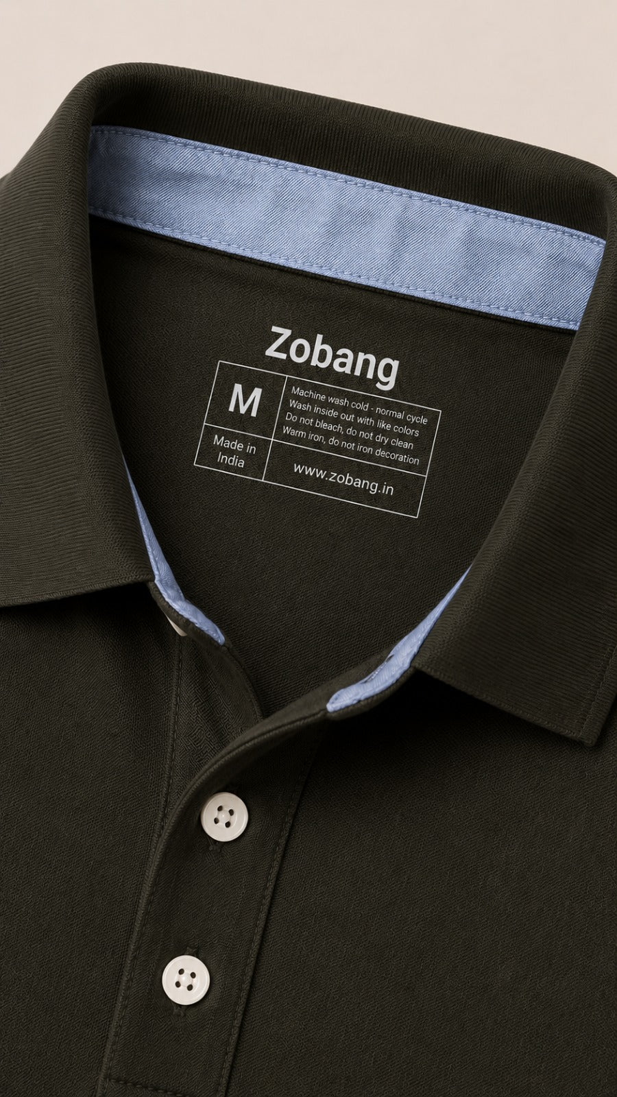 Mens Tshirt Polo Neck with half sleeves