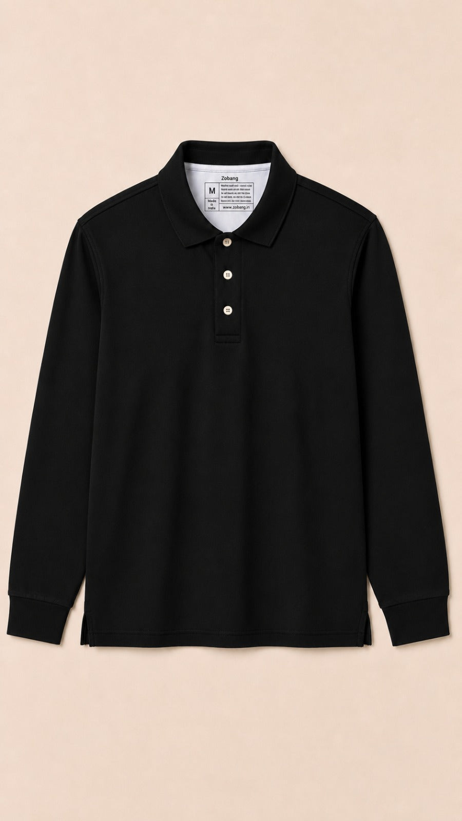 Mens Tshirt Polo Neck with Full sleeves