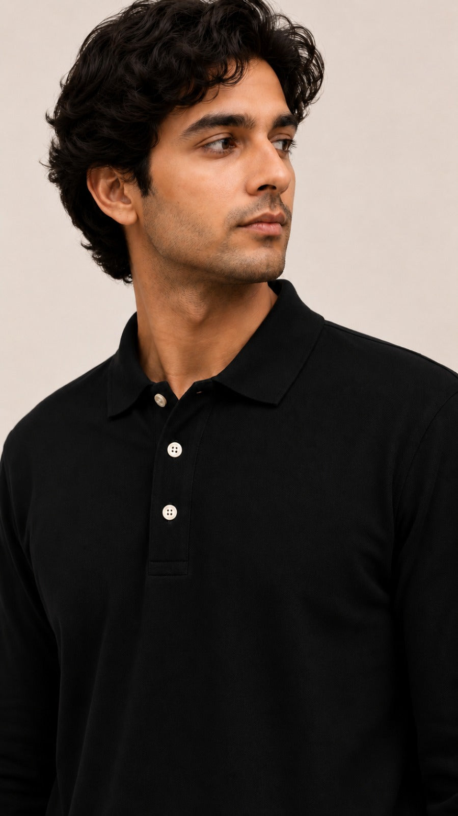 Mens Tshirt Polo Neck with Full sleeves