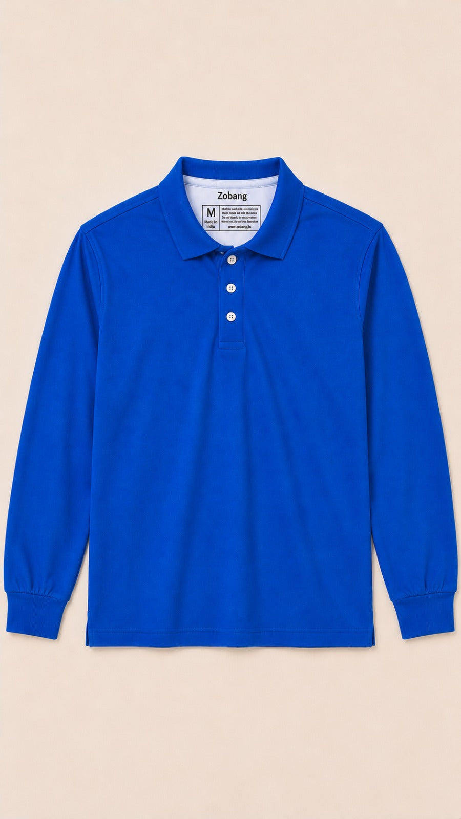 Mens Tshirt Polo Neck with Full sleeves