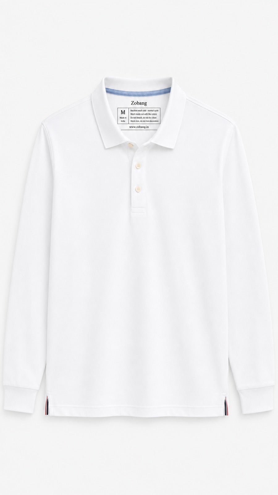 Mens Tshirt Polo Neck with Full sleeves